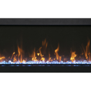 Elektrische sfeerhaard, Remii, WM-SLIM-55, Zwart, 2017